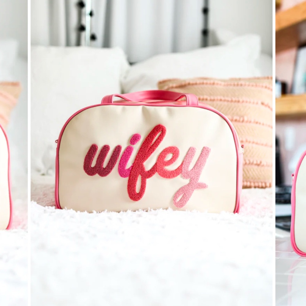 Jadelynn Brooke WIFEY duffle bag
